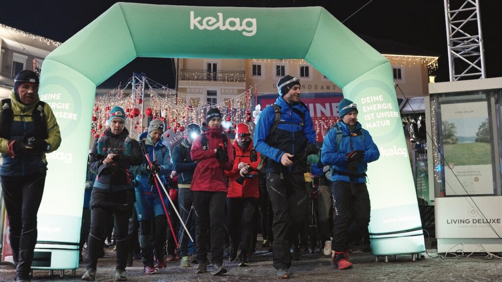 Bei eisigen Temperaturen starteten 350 Sportler zum Walk rund um den Wörthersee