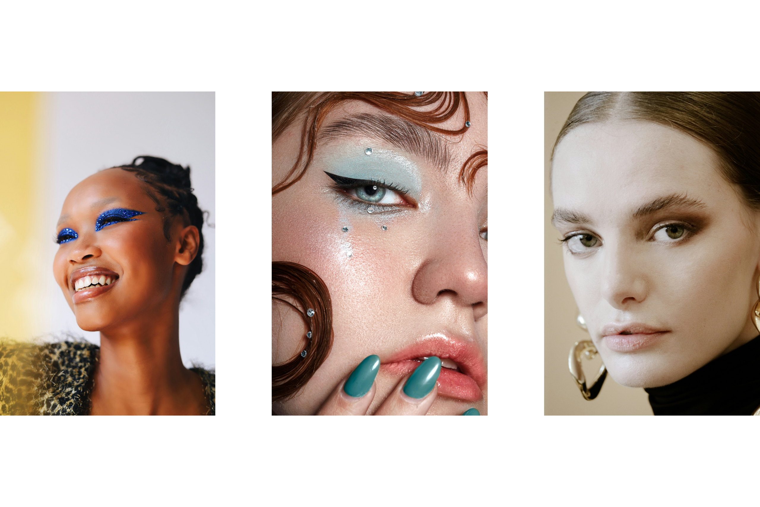 Beauty Trends 2026, Model Gesichter, cooles Make-up, fancy, ästhetisch