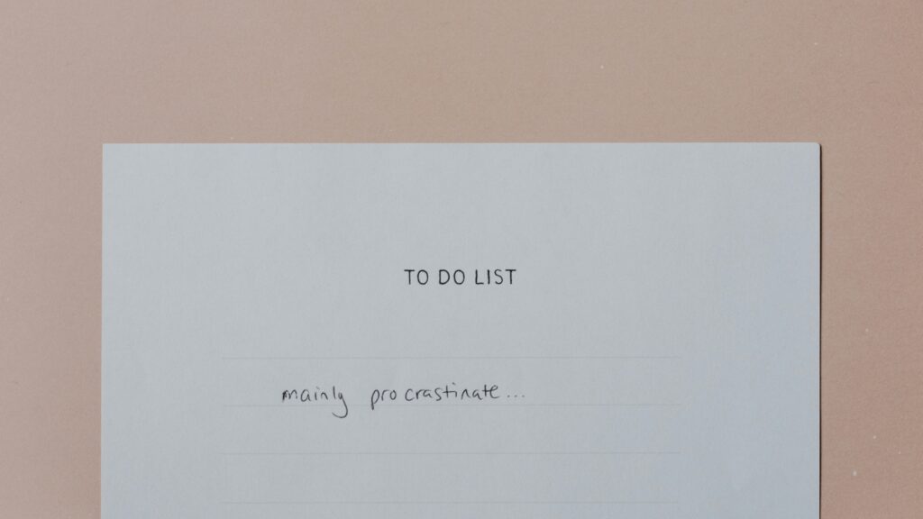 Prokrastination
